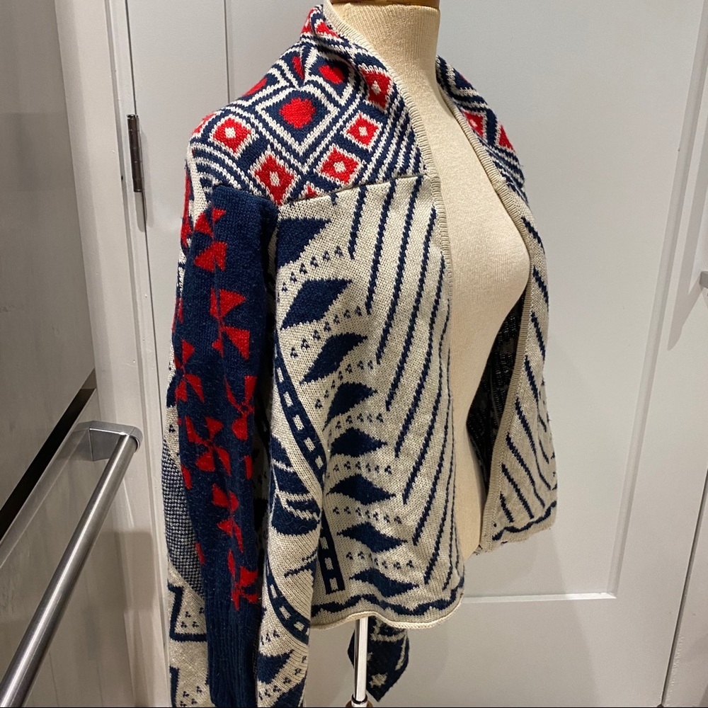 Drape Open Front Cardigan - Picture 2 of 10